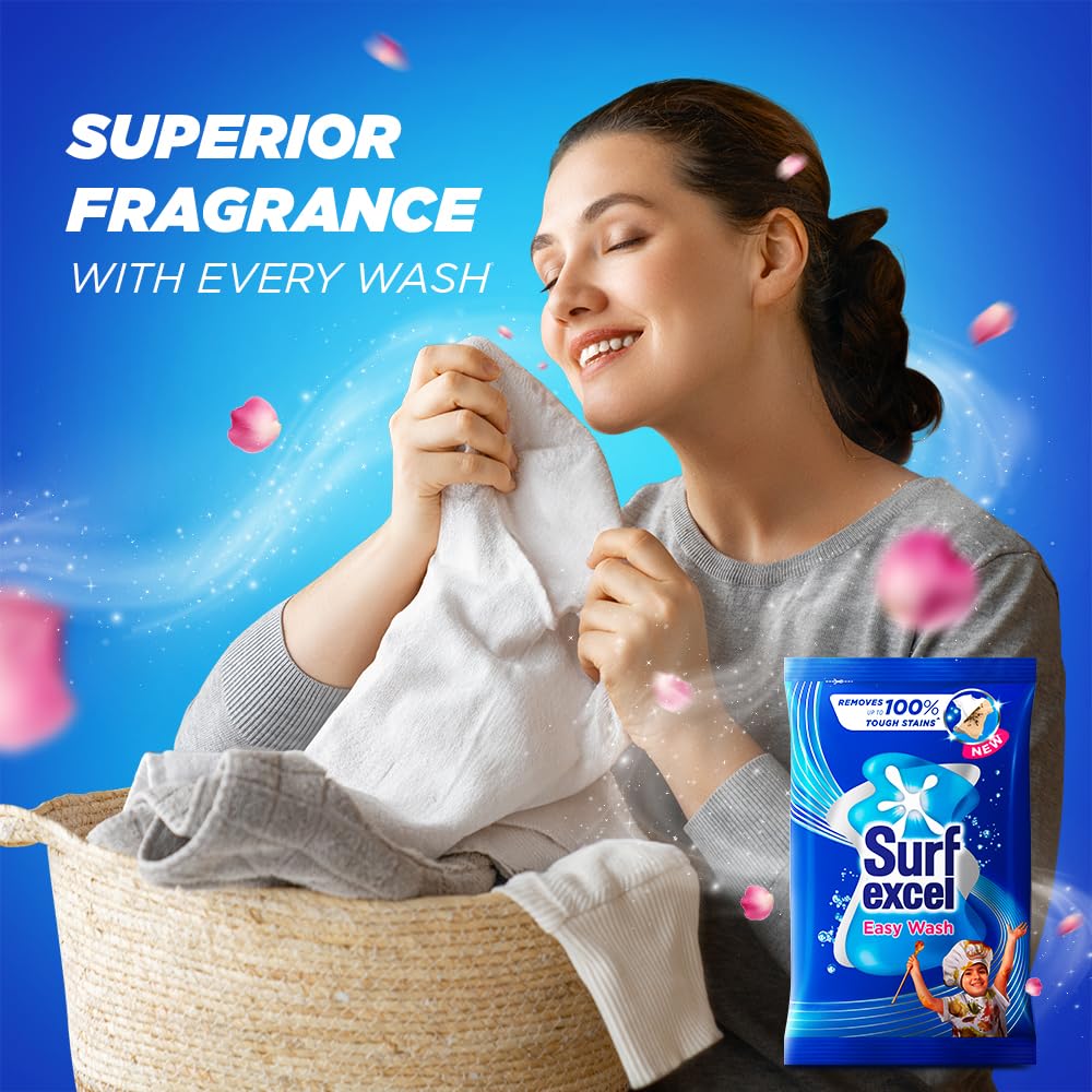 7 kg Surf Excel Easy Wash Detergent Powder | Superfine Washing Powder | Dissolves Easily &amp; Removes Tough Stains | Suitable for all Washing Machines - View 3