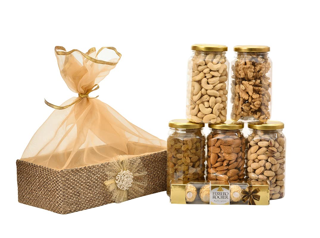 Giftrend Corporate Gift Hamper with Chocolates & Dry Fruits for Staff, Colleagues, and Clients - View 6