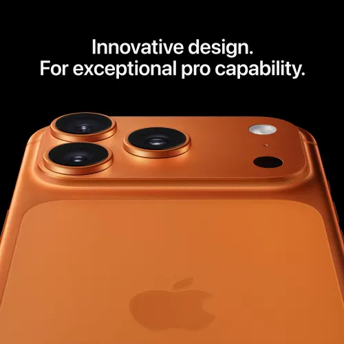Apple iPhone 17 Pro Max (256GB Storage, Cosmic Orange) - View 3