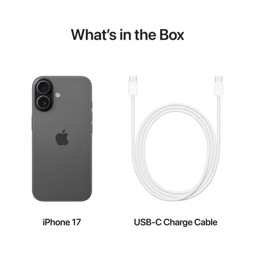 Apple iPhone 17 (256GB Storage, Black) - View 6
