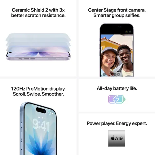 Apple iPhone 17 (256GB Storage, White) - View 4
