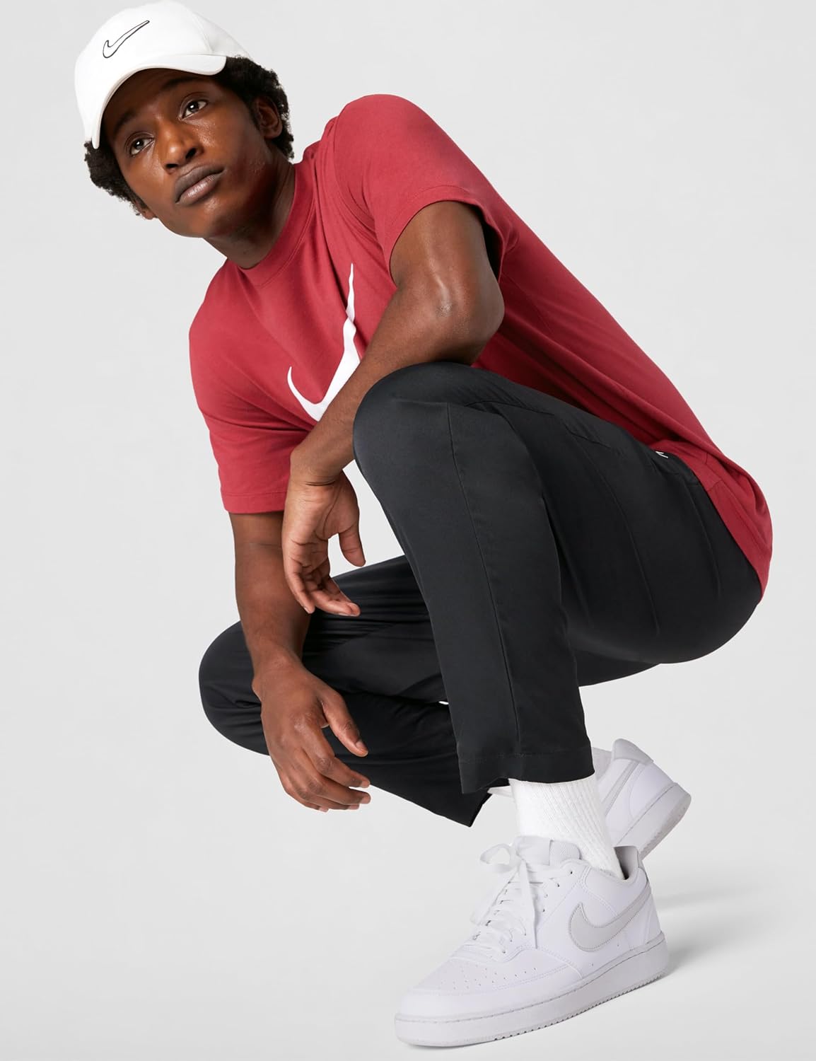 Nike Mens Court Vision Lo Nn Sneakers - View 2