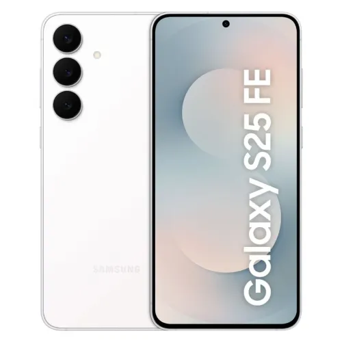 Samsung Galaxy S25 FE 5G (8GB RAM/ 512GB Storage) Galaxy AI | 7x OS Upgrades | AMOLED 120Hz FHD+ Display (White) Visit the Samsung store