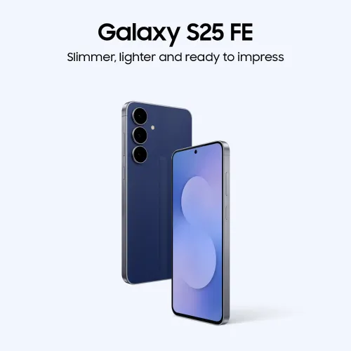 Samsung Galaxy S25 FE 5G (8GB RAM/ 512GB Storage) Galaxy AI | 7x OS Upgrades | AMOLED 120Hz FHD+ Display (White) Visit the Samsung store - View 2