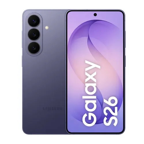 Samsung Galaxy S26 5G (12GB RAM, 512GB Storage) Exynos 2600 | 4300 mAh Battery | AI Phone | Cobalt Violet