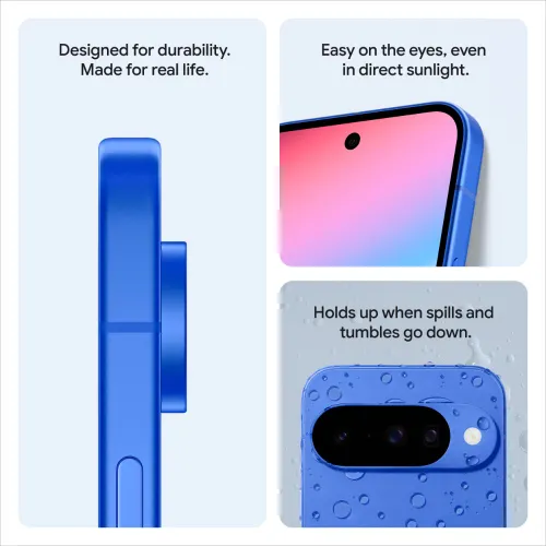 Google Pixel 10 5G (12GB RAM, 256GB Storage) | Google Tensor G5 | 4835mAh Battery | Smarter with Google Gemini AI | Frost - View 3