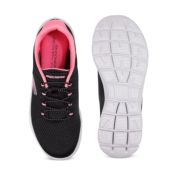 Skechers Women Lace Up Sneaker Shoes - View 2