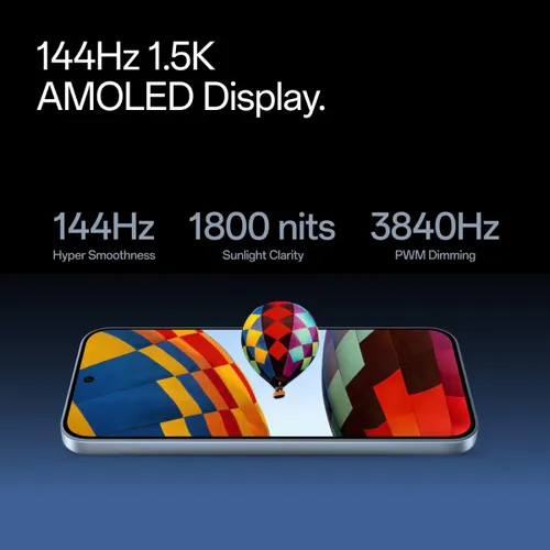 OnePlus Nord CE6 5G (8GB RAM, 256GB Storage) | Snapdragon 7s Gen 4 | 8000mAh Battery | 50MP Camera | Lunar Pearl - View 3