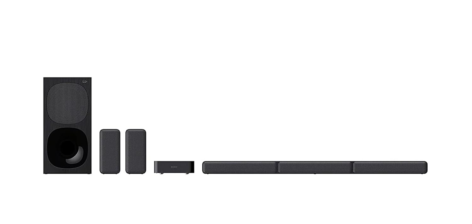 Sony HT-S40R Real 5.1ch Dolby Audio Soundbar for TV with Subwoofer & Wireless Rear Speakers, 5.1ch Home Theatre System (600W, Bluetooth & USB Connectivity, HDMI & Optical Connectivity, Sound Mode) - View 8