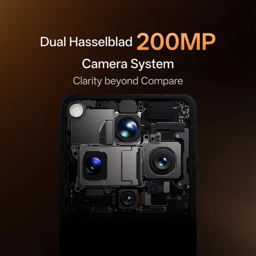 solar-share Share OPPO Find X9 Ultra (12GB RAM, 512GB Storage) | Snapdragon 8 Elite Gen 5 | 7050mAh Battery | Hasselblad 200MP Quad Camera | Tundra Umber - View 4