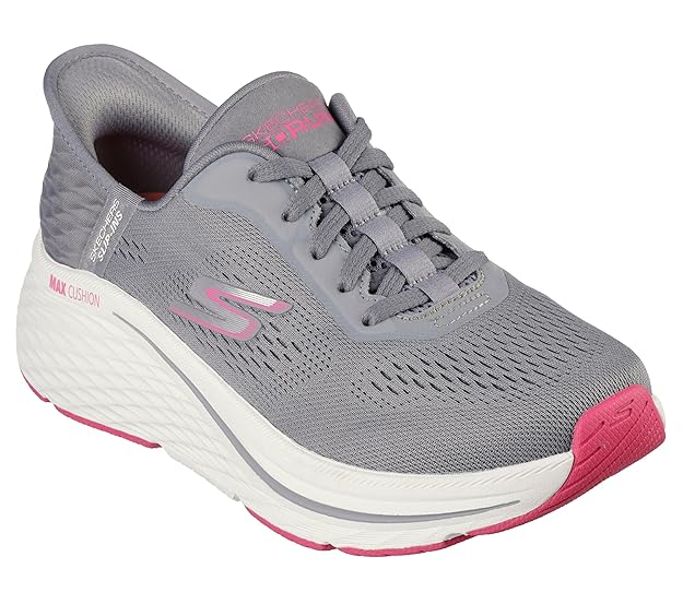 Skechers Womens Max Cushinoning Elite 2.0 Slip Ins Sneakers