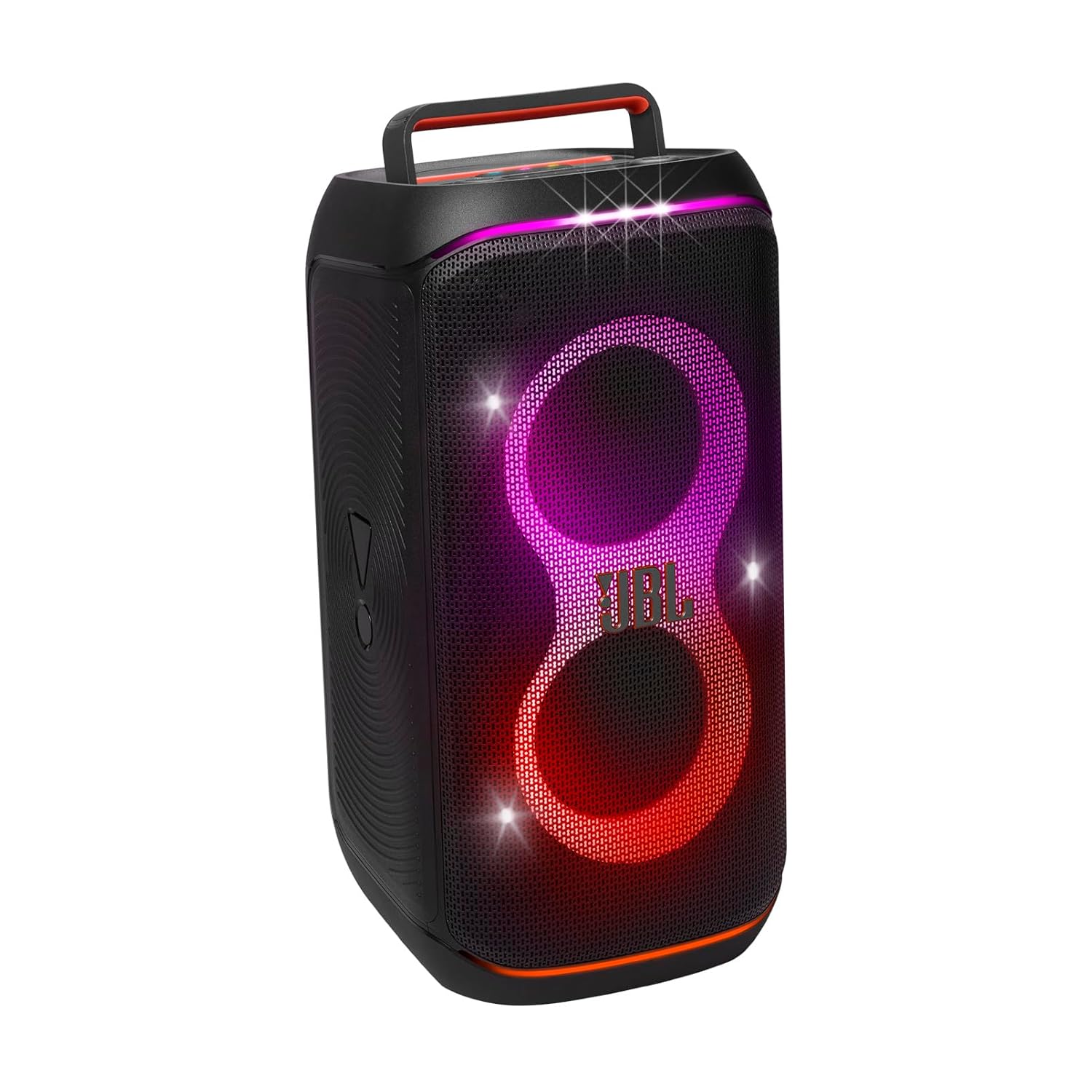 JBL Partybox 120 Wireless Bluetooth 160W Party Speaker, AI Sound Boost, Futuristic Light Show,Upto 12H Runtime,Auracast Multispeaker Support,Guitar+Mic Input