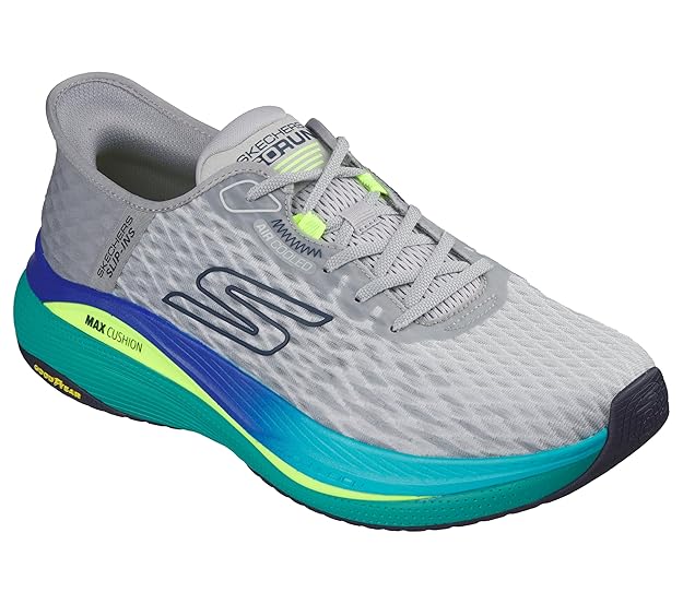 Skechers Mens Max Cushioning Propulsion - V Sneaker - View 3