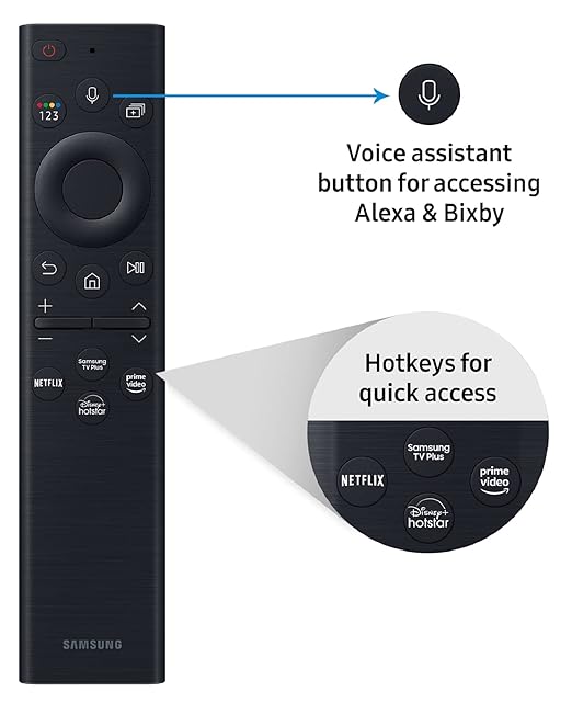 Samsung 214 cm (85 inches) 4K Ultra HD Smart QLED TV QA85Q60BAKXXL (Black) - View 4