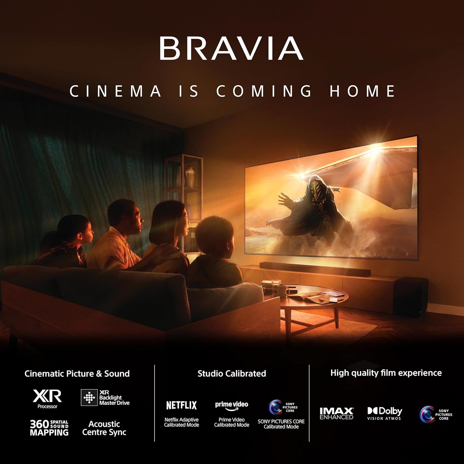 Sony 215 cm (85 inches) BRAVIA 5 Series 4K Ultra HD Smart Mini LED Google TV K-85XR55A - View 7