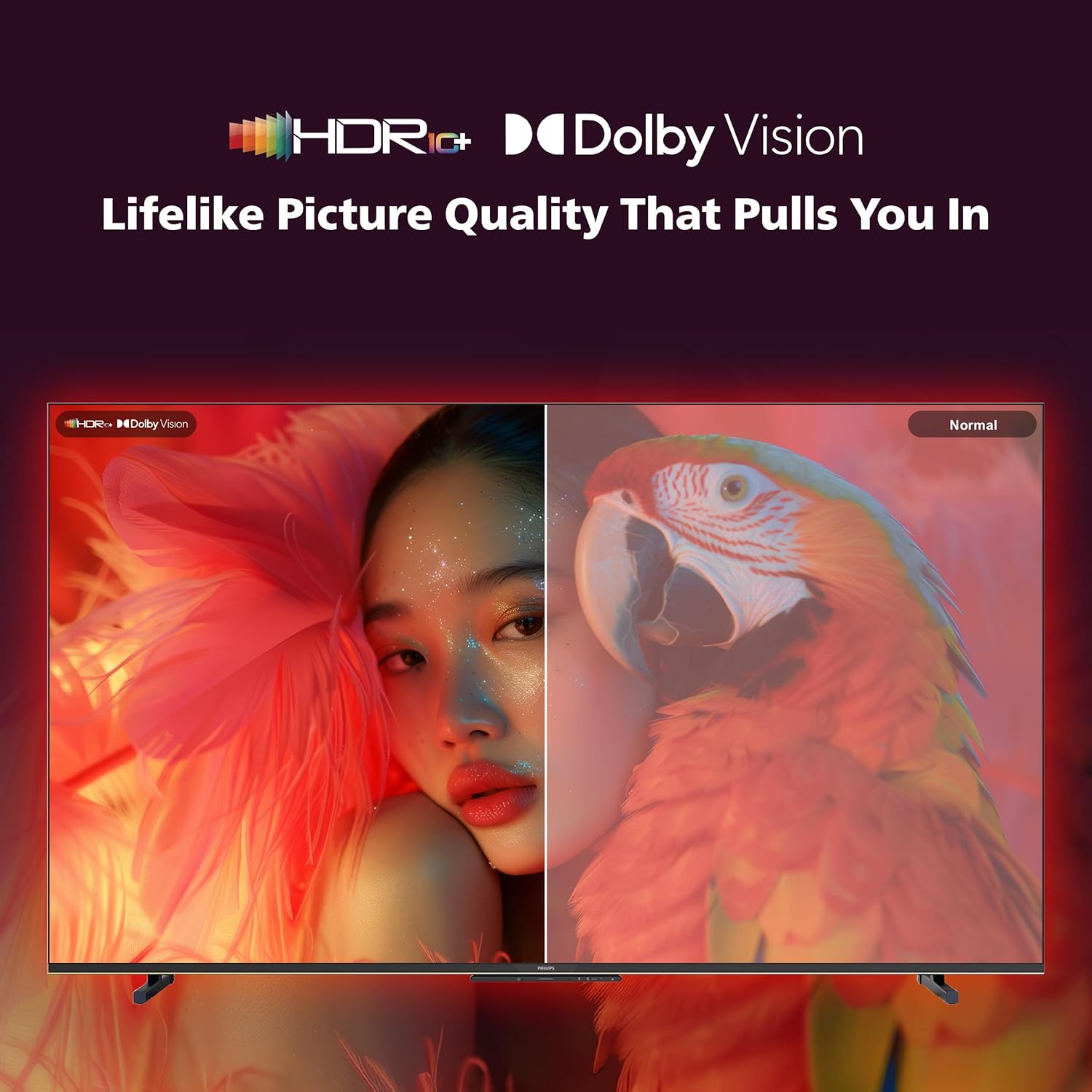 Philips 139 cm (55 inches) 8100 Series 4K Ultra HD Smart QLED Google TV 55PQT8100/94 - View 7