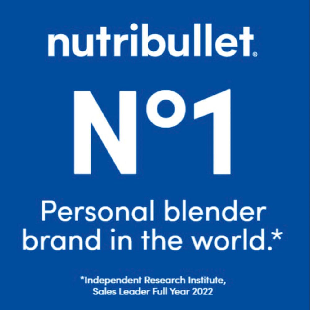 Nutribullet Pro 900W Black, 12 Pcs Set, USA #1 Mixer/Grinder/Smoothie Maker, "The Original Nutribullet", Best Blender, Food Processor, 3 Unbreakable Jars, 2 Blade Sets(Wet & Dry), 900W, 2 Yrs Warranty - View 9