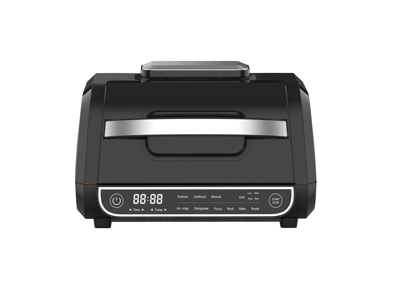 Westinghouse 8-in-1 1700W 6L Digital Air Grill | Grill, Roast, Air Fry, Dehydrate, Broil, Bake, Pizza & Manual | Temp Control upto 230°C, Flip Alert | 2-Yr Warranty (WKMFCM203) Black - View 7