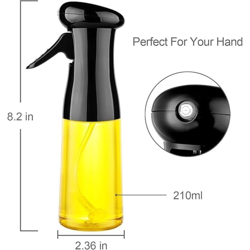 Air Fryer Accessories Set - Reusable Silicone Air Fryer Liners, Oil Sprayer for Cooking, Silicone Mitts, Basting Brush &amp; Spatula - Non-Stick Food Grade Ninja, Cosori, &amp; Vortex Compatible - View 4