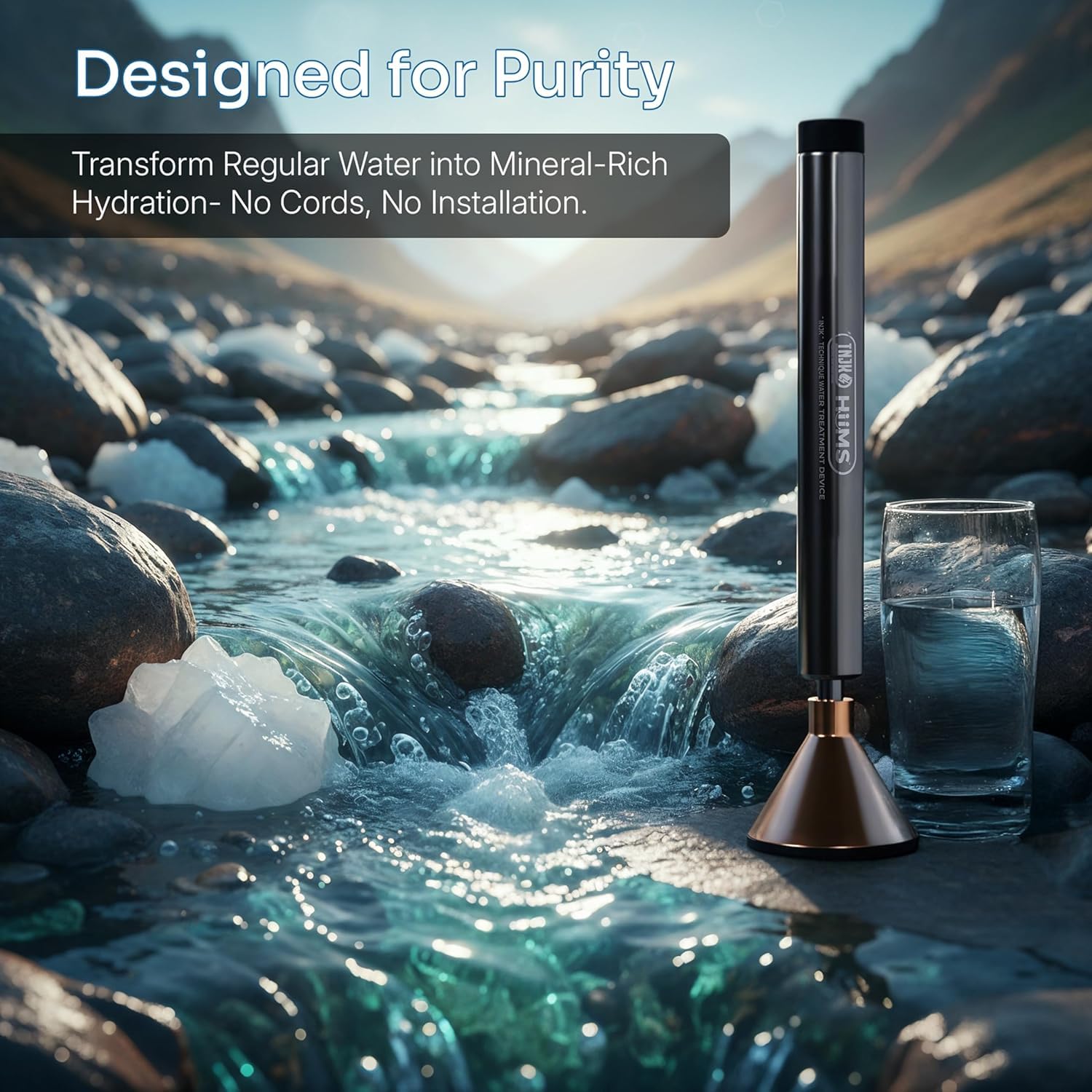 Jeena Sikho Magnatic Living Water Device for Alkaline | Kangen Benefits, Get Pure Mineral Water with Alkaline Filter for Home, Filter Non-Electric - View 3