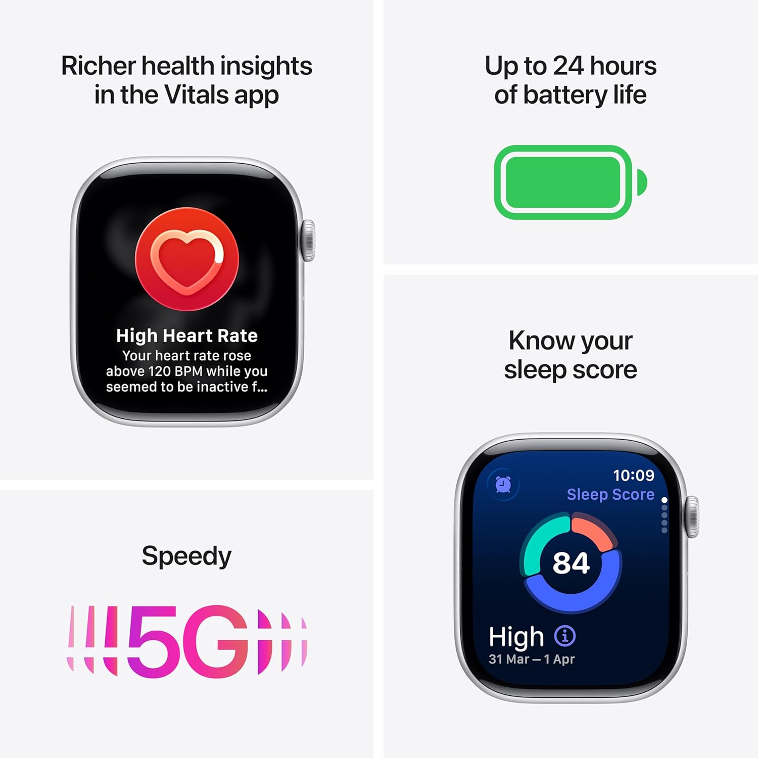 Apple Watch Series 11 GPS + Cellular 42mm Gold Titanium Case with Gold Milanese Loop - View 3
