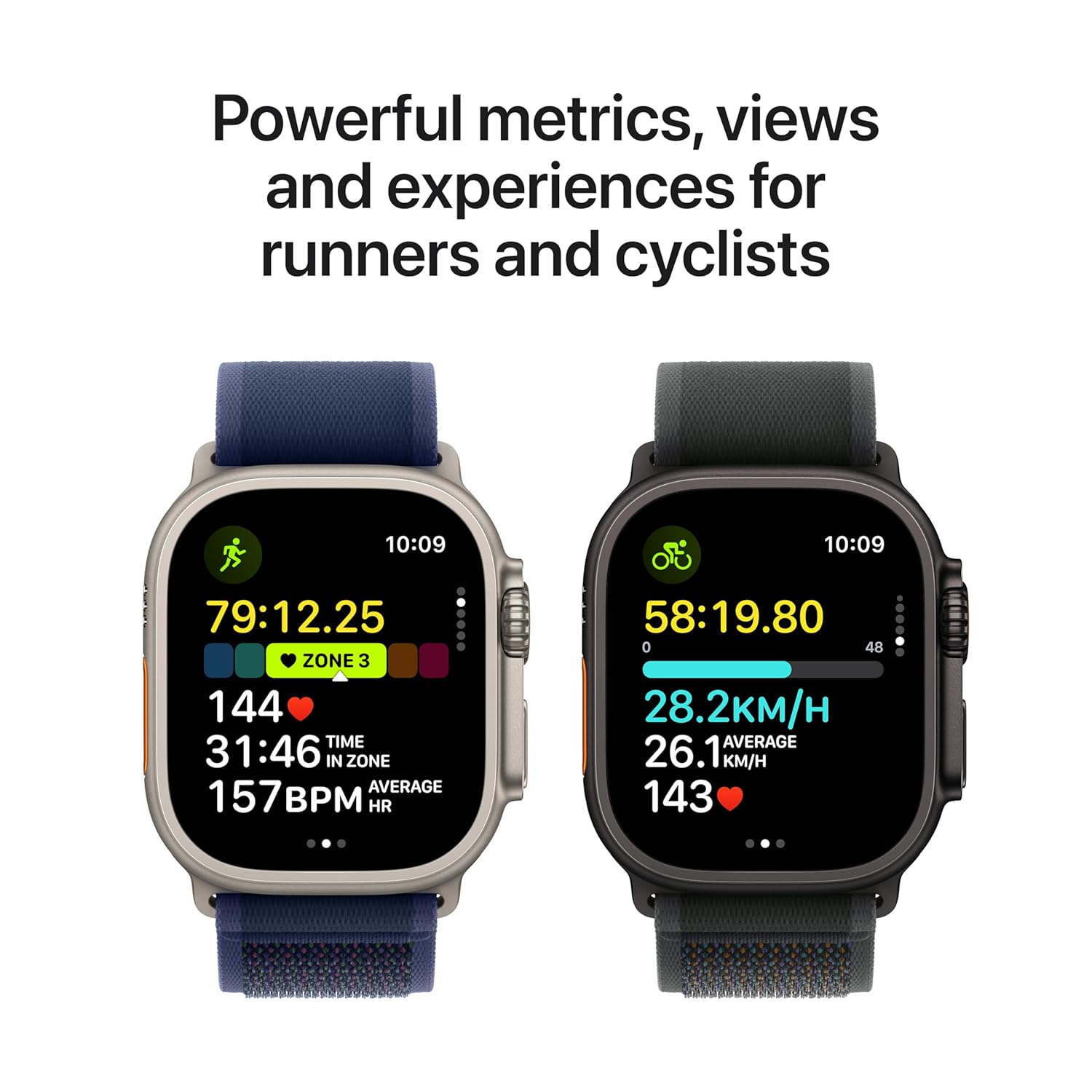 Apple Watch Ultra 2 [GPS + Cellular 49 mm] Smartwatch, Sports Watch with Black Titanium Case with Black Titanium Milanese Loop - L. Fitness Tracker, Precision GPS, Action Button, Carbon Neutral - View 4