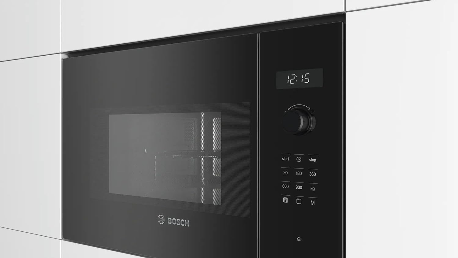 Bosch 25 Litre Series 6 Built-In Microwave Oven Stainless Steel Microwave Oven (BEL554MB0I,Black) (Series 6) - View 2