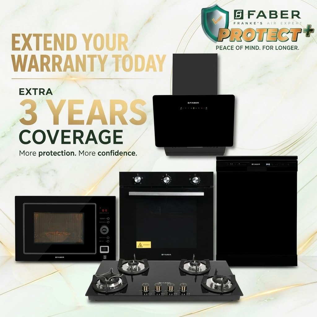 Faber 32L Microwave Oven | Grill,Convection, Defrost | 10 Auto Menus | Speedy & Multi-Stage & Combination Cooking| Child Lock| Electric Control| Digital Timer | Energy Efficient | FBI MWO 32L GLB BK - View 2