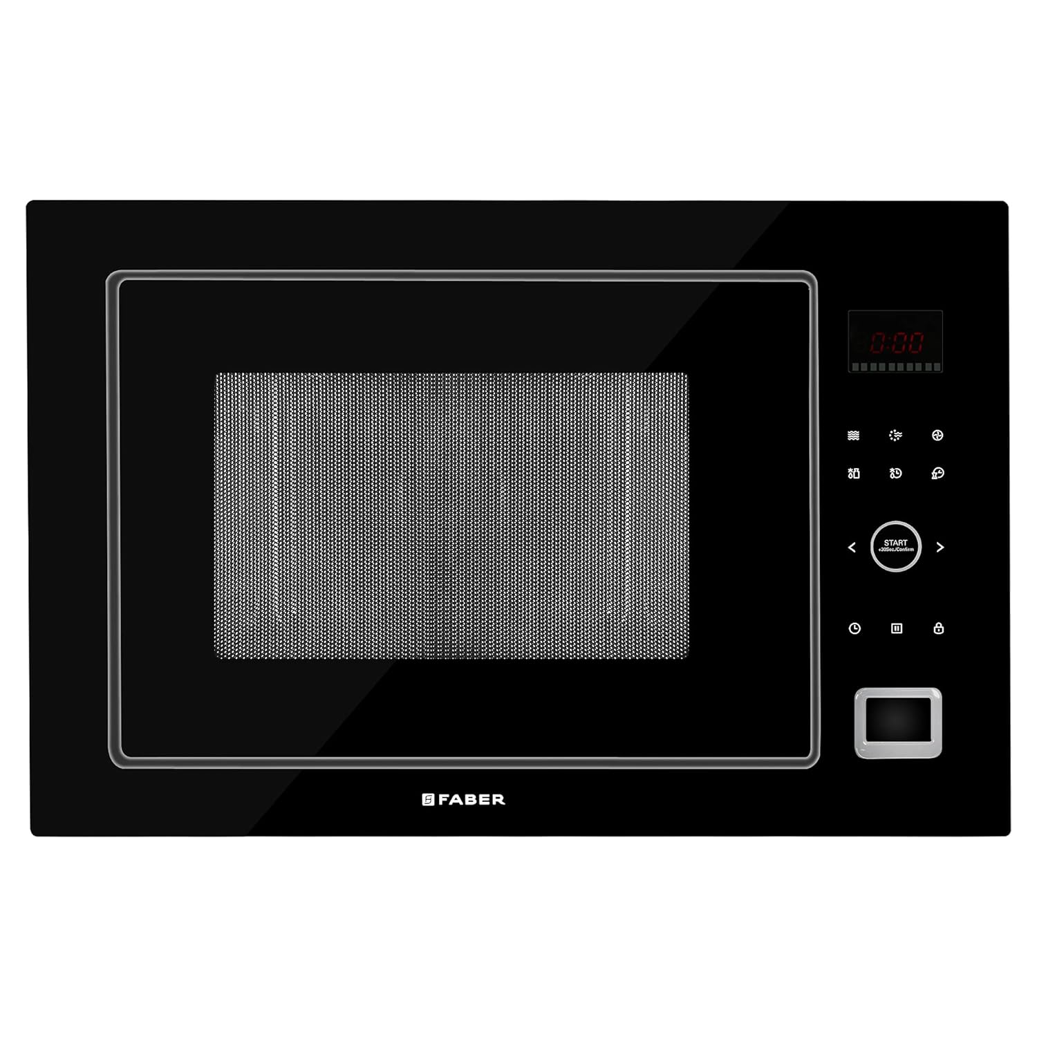 Faber 32L Microwave Oven | Grill,Convection, Defrost | 10 Auto Menus | Speedy & Multi-Stage & Combination Cooking| Child Lock| Electric Control| Digital Timer | Energy Efficient | FBI MWO 32L GLB BK - View 7