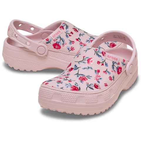 Classic Crafted Floral Clog - View 2