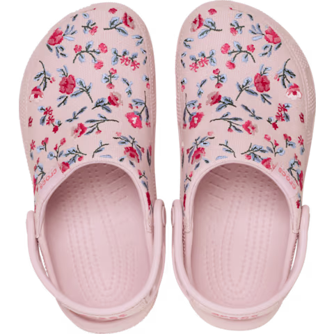 Classic Crafted Floral Clog - View 3