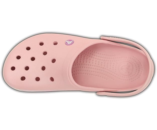 Crocs Unisex Adult Crocband Clog 11016-6MB Pearl Pink/Wild Orchid M10W12 - View 2