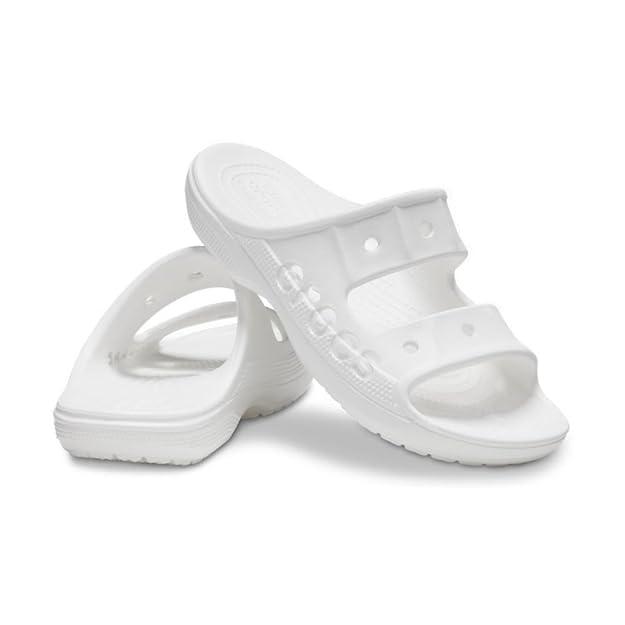Crocs Unisex Adult Baya Sandal Whi Croslite Sandal | 207627-100 | - View 5