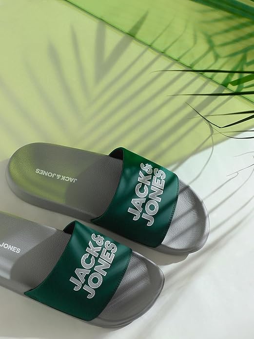 JACK &amp; JONES mens 12264304 Slides - View 2